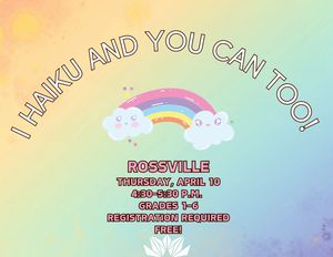 Rossville  I Haiku a